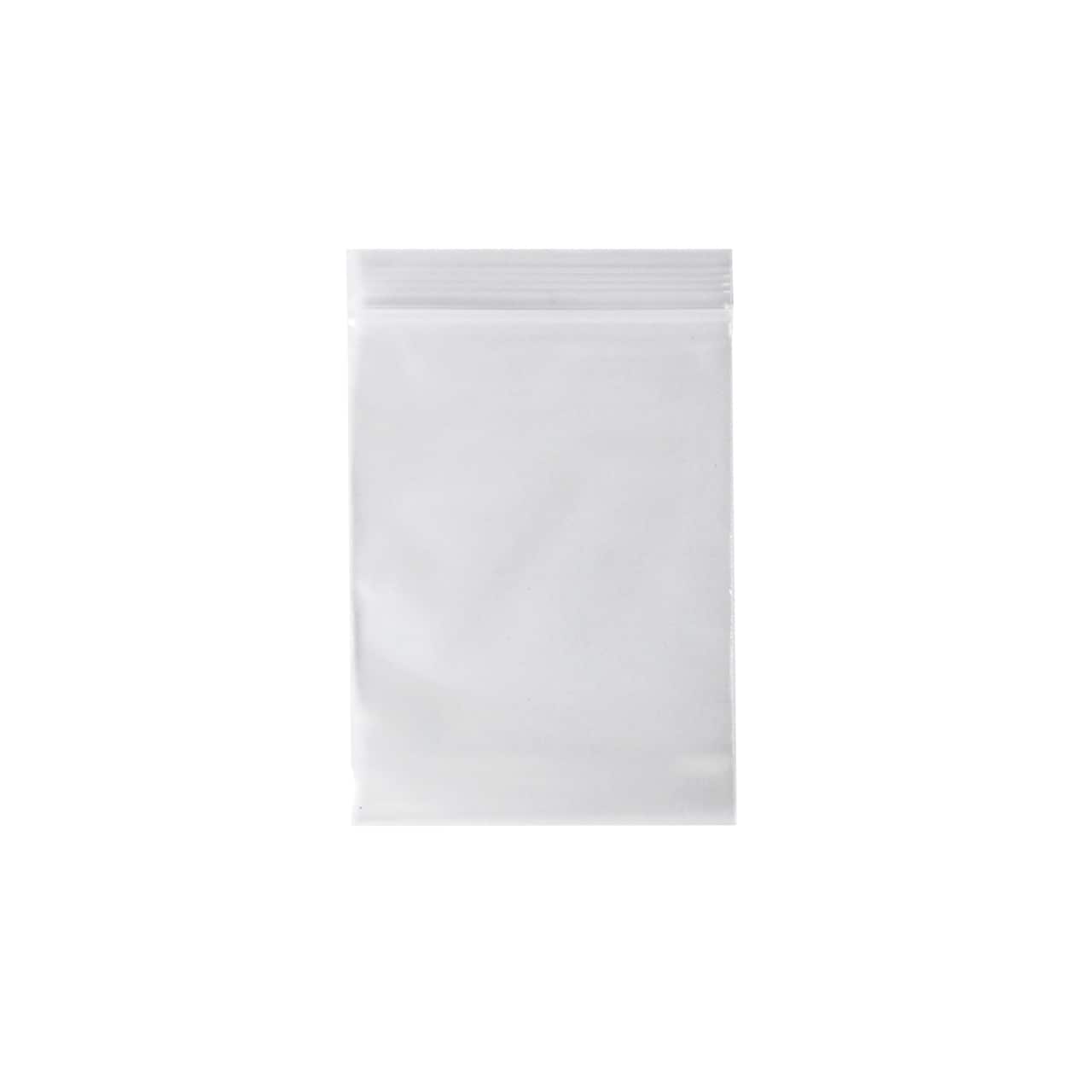 Clear Resealable Bags by Bead Landing&#x2122;, 3&#x22; x 4&#x22;